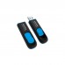 USB флеш накопичувач ADATA 256GB UV128 Black/Blue USB 3.2 (AUV128-256G-RBE)