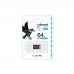 USB флеш накопичувач Wibrand 64GB Hawk Black USB 2.0 (WI2.0/HA64M1B)