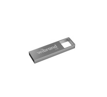 USB флеш накопичувач Wibrand 4GB Shark Silver USB 2.0 (WI2.0/SH4U4S)