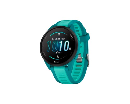 Смарт-годинник Garmin Forerunner 165 Music, Turquoise/Aqua, GPS (010-02863-32)