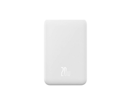 Батарея універсальна Baseus Magnetic Mini 20000mAh 20W, White (P10022102212-01 / PPCXM20)