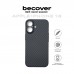 Чохол до мобільного телефона BeCover Carbonite Case (MagSafe) для Apple iPhone 16 Black (712067)