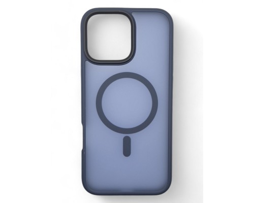 Чохол до мобільного телефона BeCover Metal Buttons Case (MagSafe) для Apple iPhone 16 Pro Blue (712097)