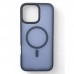 Чохол до мобільного телефона BeCover Metal Buttons Case (MagSafe) для Apple iPhone 16 Pro Blue (712097)