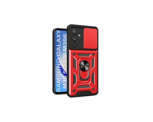 Чохол до мобільного телефона BeCover Military Samsung Galaxy M35 5G SM-M356 Red (711544)