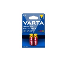 Батарейка Varta AA Longlife Max Power лужна * 2 (04706101412)