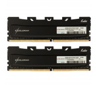 Модуль пам'яті для комп'ютера DDR4 16GB (2x8GB) 3200 MHz Kudos Black eXceleram (EKBLACK4163216AD)