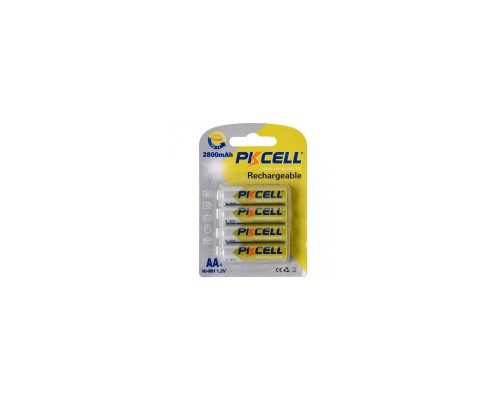 Акумулятор PkCell AA R6 NiMH 2800mAh * 4 (PC/AA2800-4B)