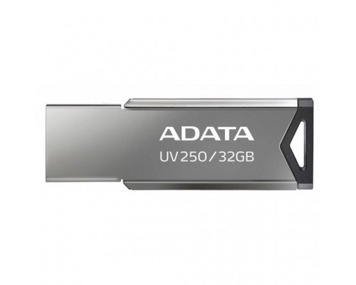 USB флеш накопичувач ADATA 32GB UV250 Metal Black USB 2.0 (AUV250-32G-RBK)