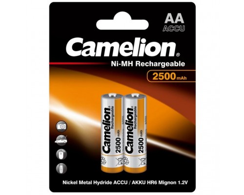 Акумулятор Camelion AA 2500mAh Ni-MH * 2 R6-2BL (NH-AA2500BP2)