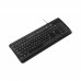 Клавіатура 2E KS120 White backlight USB Black (2E-KS120UB)