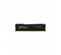 Модуль пам'яті для комп'ютера DDR4 16GB 3200 MHz Beast Black Kingston Fury (ex.HyperX) (KF432C16BB/16)