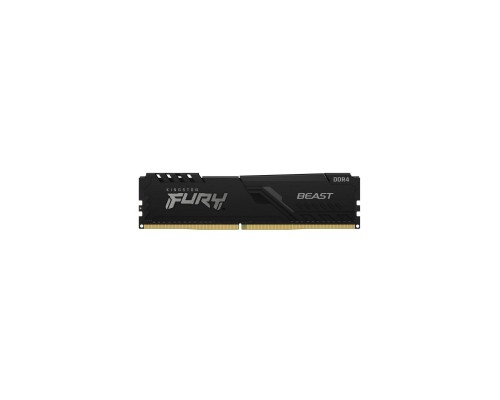 Модуль пам'яті для комп'ютера DDR4 16GB 3200 MHz Beast Black Kingston Fury (ex.HyperX) (KF432C16BB/16)