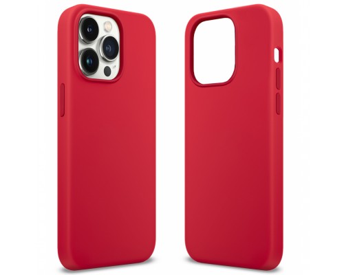 Чохол до мобільного телефона MakeFuture Apple iPhone 13 Pro Premium Silicone Red (MCLP-AI13PRD)