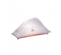 Намет Naturehike Сloud Up 1 Updated NH18T010-T 20D Grey/Red (6927595730522)