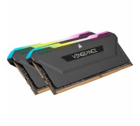 Модуль пам'яті для комп'ютера DDR4 32GB (2x16GB) 3600 MHz Vengeance RGB PRO SL Black Corsair (CMH32GX4M2D3600C18)