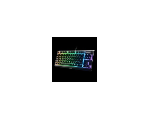 Клавіатура SteelSeries Apex 3 TKL UA USB Black (SS64831)