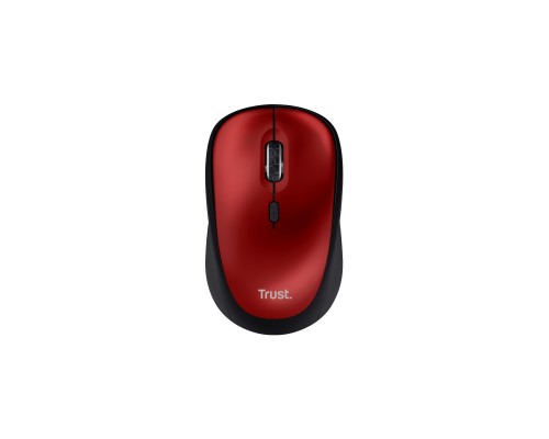 Мишка Trust Yvi+ Silent Eco Wireless Red (24550)