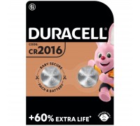 Батарейка Duracell CR 2016 / DL 2016 * 2 (5007667/5010969/5014810)