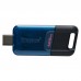 USB флеш накопичувач Kingston DataTraveler 80 M Blue/Black (DT80M/128GB)