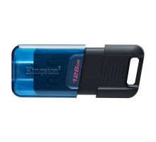 USB флеш накопичувач Kingston DataTraveler 80 M Blue/Black (DT80M/128GB)