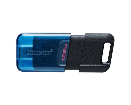 USB флеш накопичувач Kingston DataTraveler 80 M Blue/Black (DT80M/128GB)