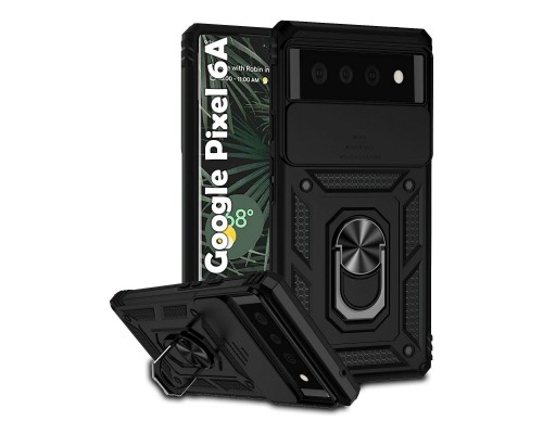 Чохол до мобільного телефона BeCover Military Google Pixel 6A Black (708824)