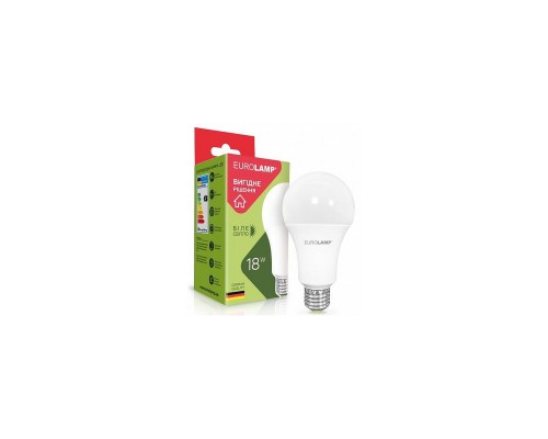 Лампочка Eurolamp А70 18W E27 4000K (LED-A70-18274(A))