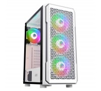 Корпус 2E Gaming Hexagon G338W, без БЖ, 2xUSB 3.0, 1xUSB Type-C, 1x120mm, 3x120mm ARGB, TG Side Panel, AT (2E-G338W)