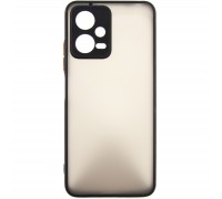 Чохол до мобільного телефона Dengos Matte Xiaomi Redmi Note 12 5g (black) (DG-TPU-MATT-129)