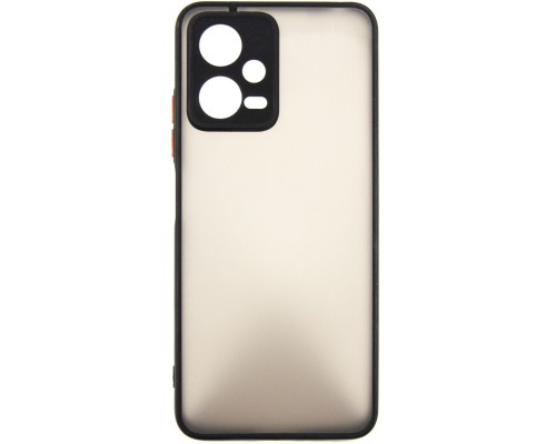 Чохол до мобільного телефона Dengos Matte Xiaomi Redmi Note 12 5g (black) (DG-TPU-MATT-129)