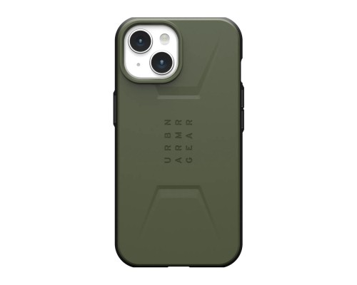 Чохол до мобільного телефона UAG Apple iPhone 15 Plus Civilian Magsafe, Olive Drab (114306117272)