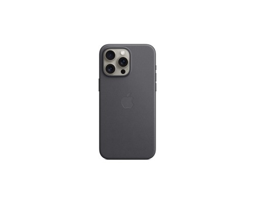 Чохол до мобільного телефона Apple iPhone 15 Pro Max FineWoven Case with MagSafe Black (MT4V3ZM/A)