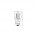 Лампочка Osram LED CL P60 5,5W/827 230V FIL E27 (4058075434882)