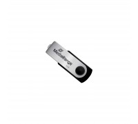 USB флеш накопичувач Mediarange 16GB Black/Silver USB 2.0 (MR910)