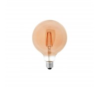 Лампочка Delux Globe G125 8Вт E27 2700К amber filament (90016726)