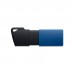 USB флеш накопичувач Kingston 2x64GB DataTraveler Exodia M Black/Blue USB 3.2 (DTXM/64GB-2P)