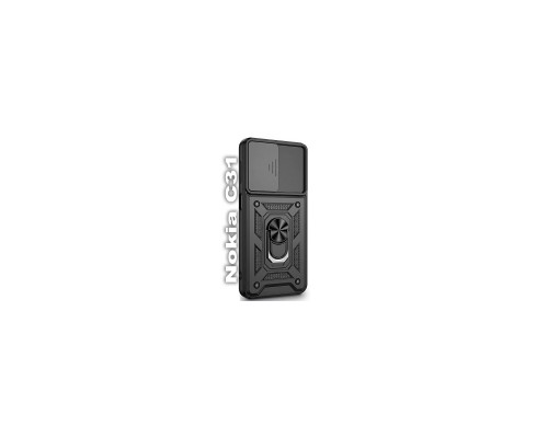 Чохол до мобільного телефона BeCover Military Nokia C31 Black (709986)