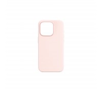 Чохол до мобільного телефона MAKE Apple iPhone 15 Pro Silicone Chalk Pink (MCL-AI15PCP)