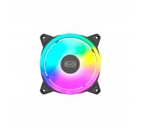 Кулер до корпусу PcCooler F3 T120 ARGB Black