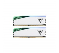 Модуль пам'яті для комп'ютера DDR5 32GB (2x16GB) 6200 MHz Viper Elite 5 RGB Patriot (PVER532G62C42KW)