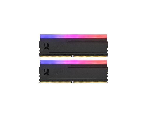 Модуль пам'яті для комп'ютера DDR5 64GB (2x32GB) 5600 MHz IRDM RGB Black Goodram (IRG-56D5L30/64GDC)