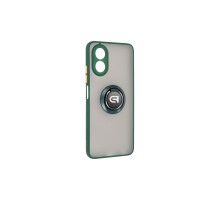 Чохол до мобільного телефона Armorstandart Frosted Matte Ring OPPO A18 4G / A38 4G Dark Green (ARM72700)