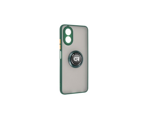 Чохол до мобільного телефона Armorstandart Frosted Matte Ring OPPO A18 4G / A38 4G Dark Green (ARM72700)