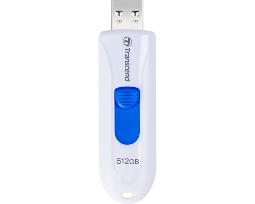 USB флеш накопичувач Transcend 512GB JetFlash 790 White USB 3.1 (TS512GJF790W)