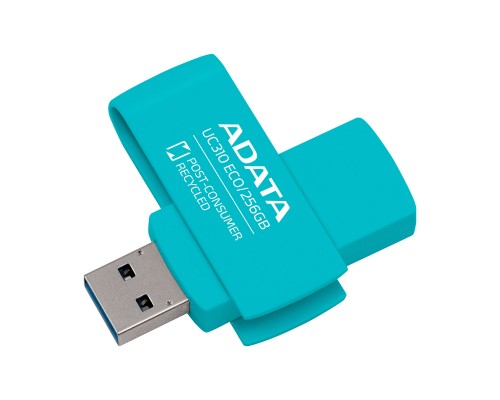 USB флеш накопичувач ADATA 256GB UC310 Eco Green USB 3.2 (UC310E-256G-RGN)