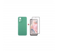 Чохол до мобільного телефона Dengos Kit for Xiaomi Redmi Note 12s case + glass (Mint) (DG-KM-46)