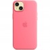 Чохол до мобільного телефона Apple iPhone 15 Plus Silicone Case with MagSafe - Pink,Model A3124 (MWNE3ZM/A)