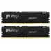 Модуль пам'яті для комп'ютера DDR5 32GB (2x16GB) 6800 MHz Beast Black Kingston Fury (ex.HyperX) (KF568C34BBK2-32)