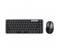 Комплект 2E MK430 Wireless/Bluetooth UA Black/Grey (2E-MK430WBGR_UA)